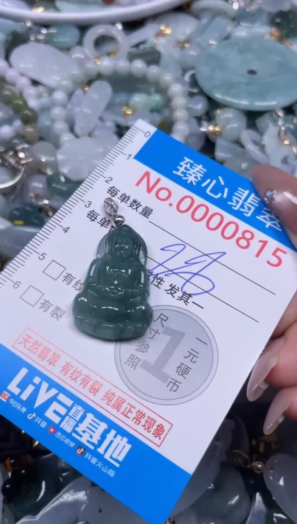 颈饰未镶嵌翡翠915