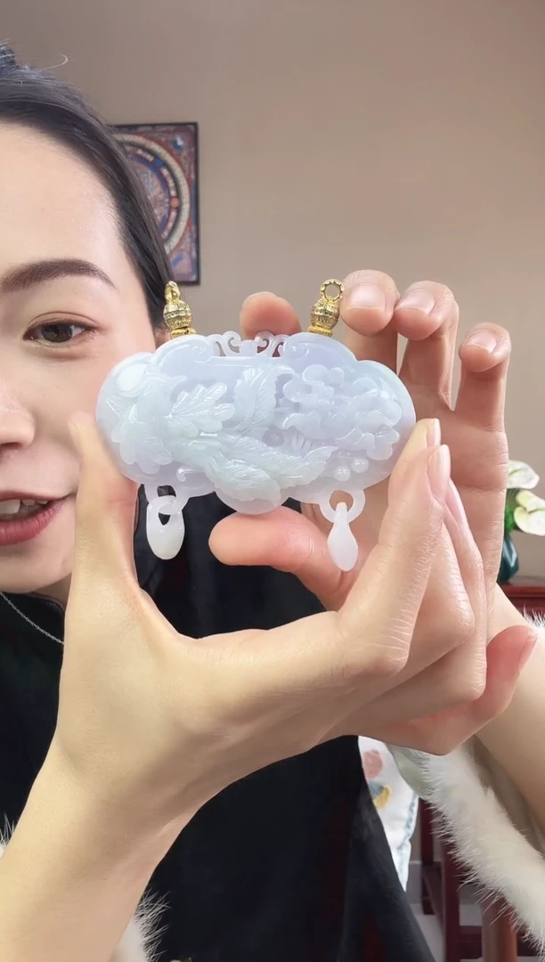 【闪购商品】翡翠颈饰未镶嵌国风原创