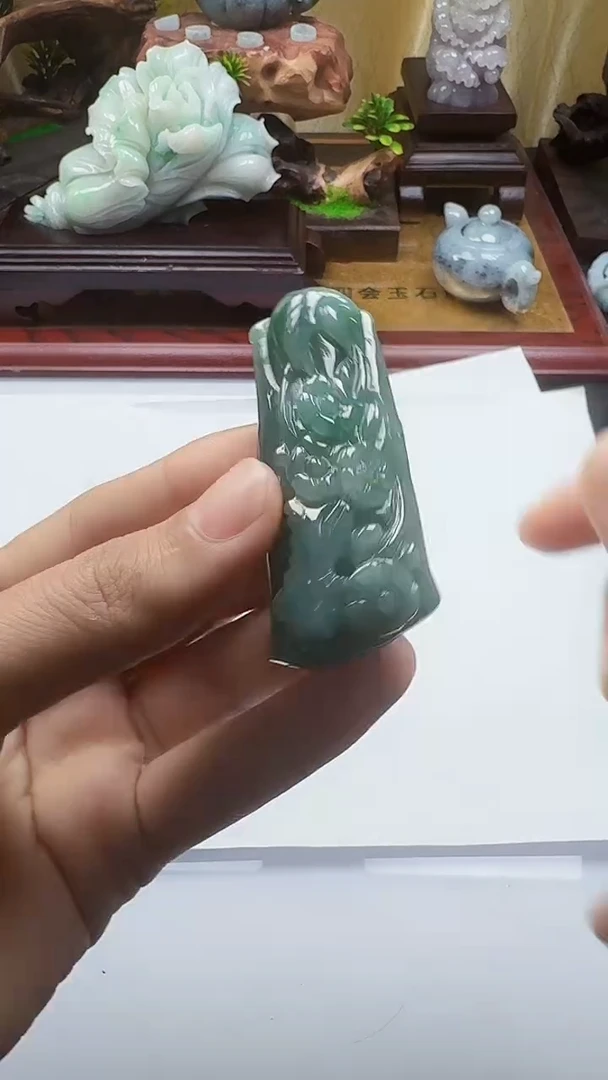 吊坠(不含链)未镶嵌翡翠1