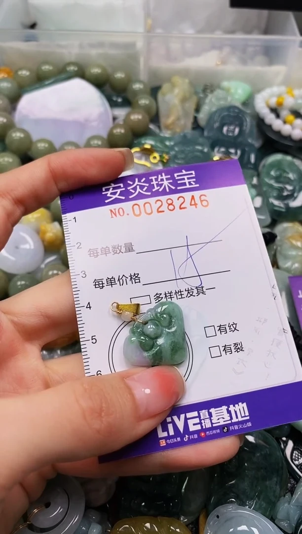 颈饰未镶嵌翡翠闪购0028246