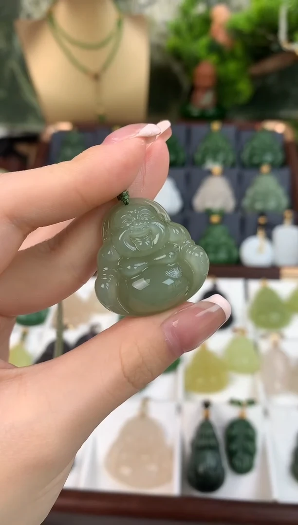 颈饰未镶嵌和田玉吊坠30mm