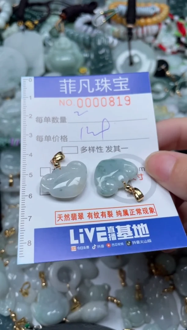 【闪购商品】翡翠颈饰未镶嵌00..0819