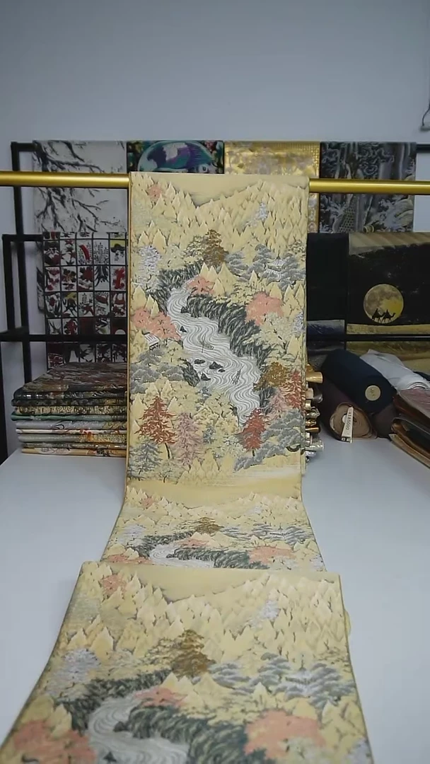 【闪购商品】织绣55六通绍钯细密织风景