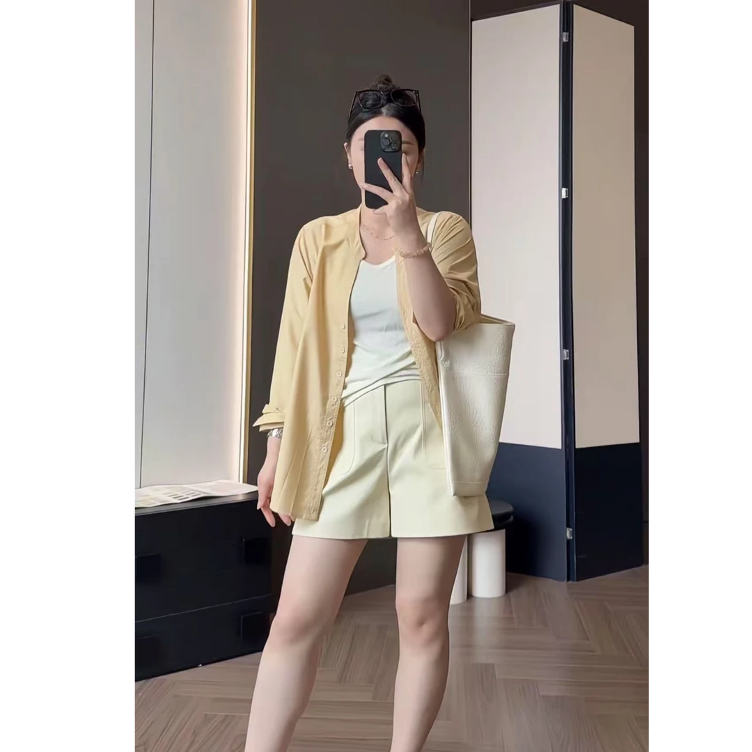 SANMI/叁米  【一件不爱皱的防晒衬衫】正肩衬衫 01699