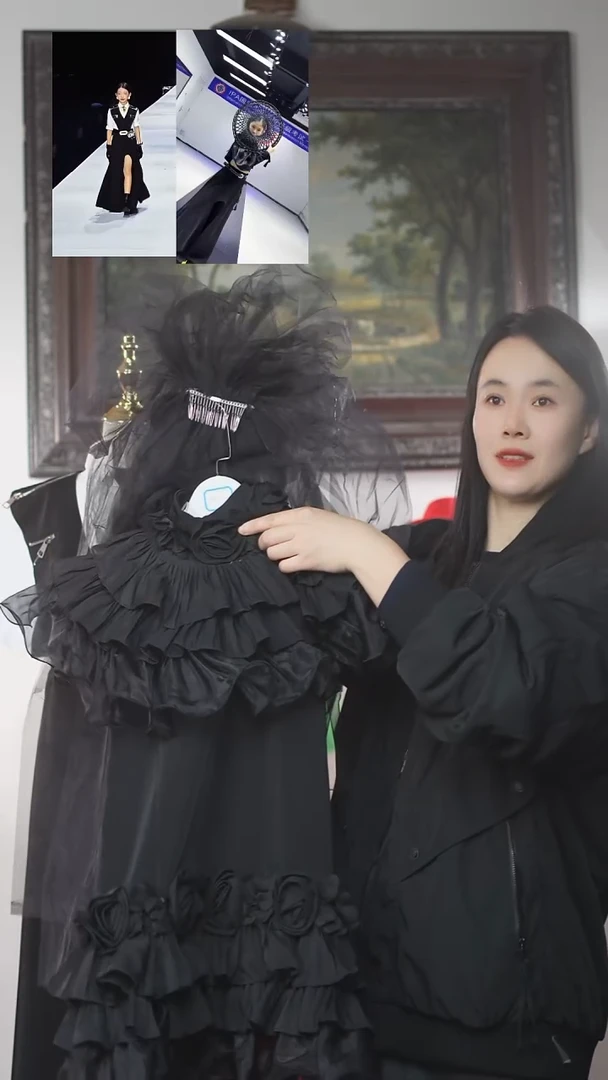 130码裙子+头纱艺桐轩儿童潮服