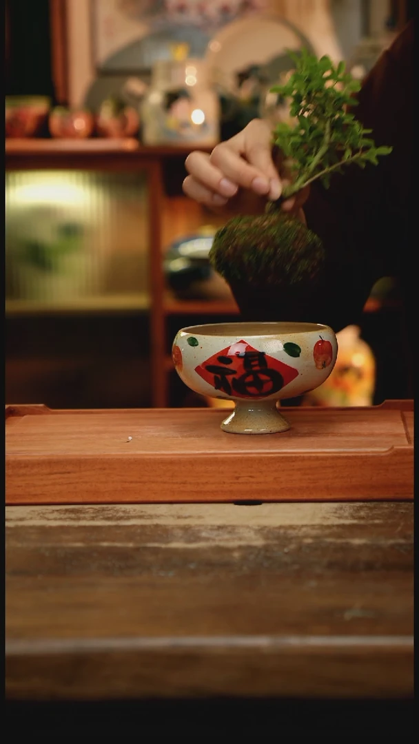 摆件景德镇纯手工釉下彩精品茶具