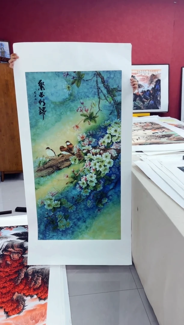 国画匠铜文心专属字画链接