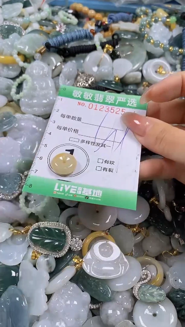 【闪购商品】翡翠颈饰未镶嵌闪购0123525