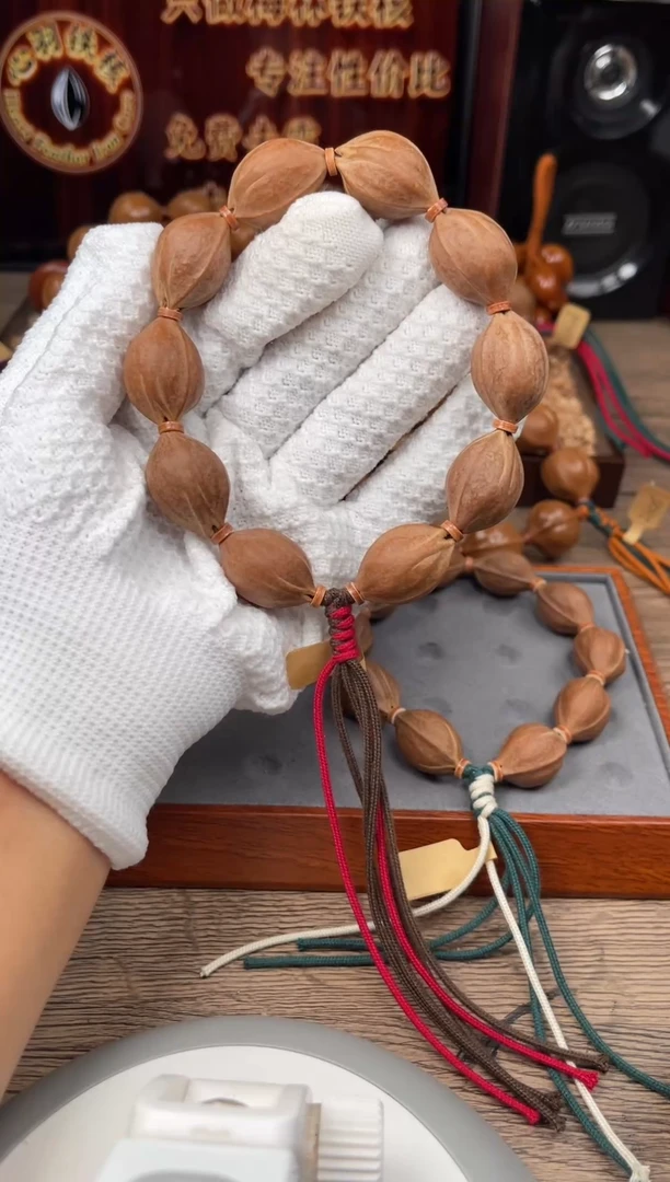 手串/手链橄榄核香**冰19*26尺寸梅林铁核橄榄核手串