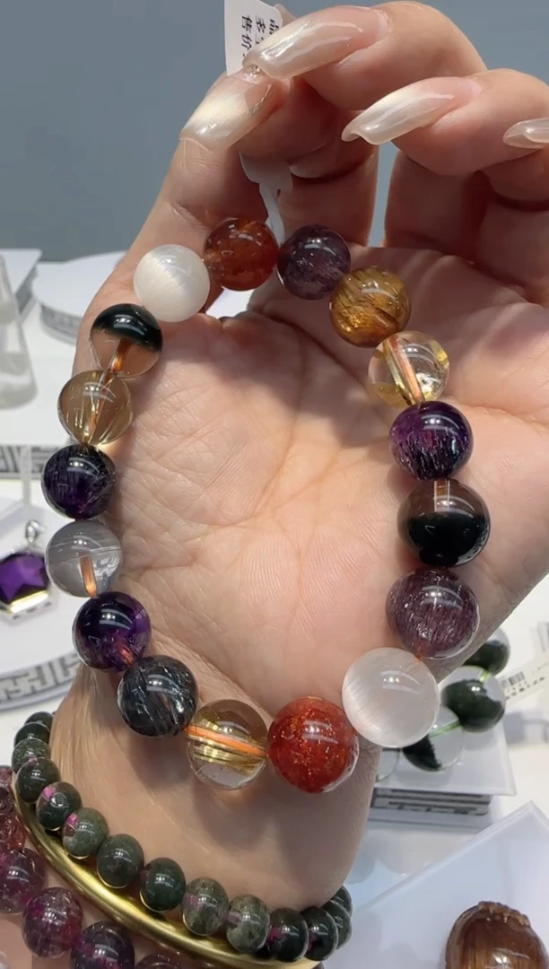 【闪购商品】水晶手串未镶嵌天然水晶设计手串 JP37665成成