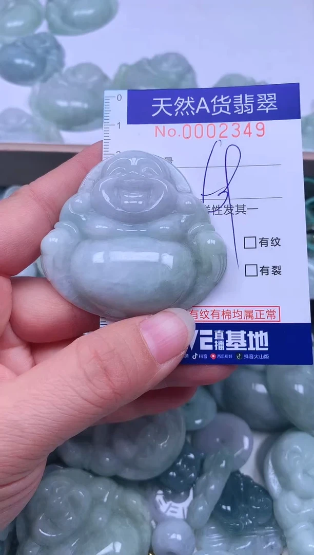 颈饰未镶嵌翡翠天然翡翠