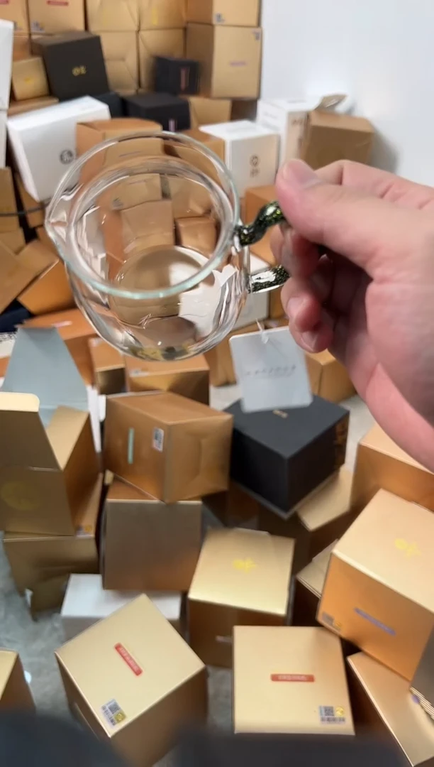 【闪购商品】茶盏@@禾器美满黑金