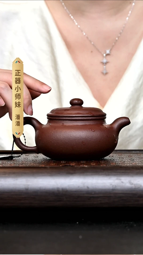 茶壶紫砂DY12114 仿古 底槽清