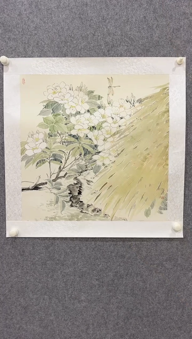 国画邹训精-4平尺-国画作品
