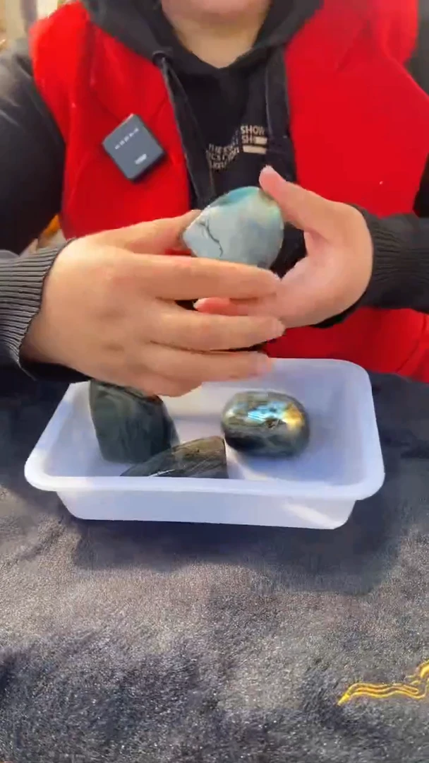 【闪购商品】拉长石原石未镶嵌拉长石原石D78多样性发其一