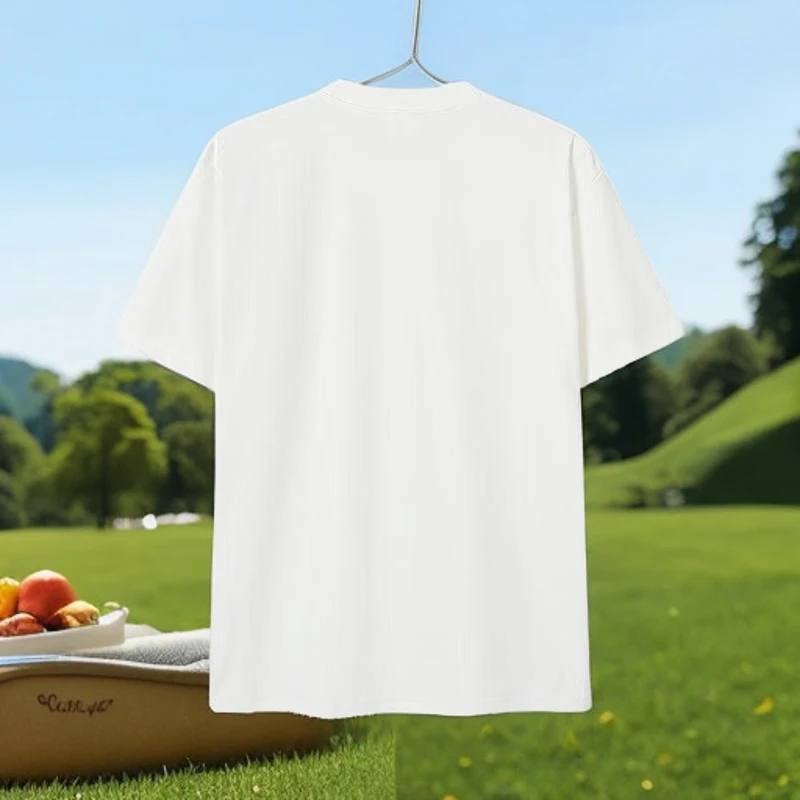 szn大鸟标丝光棉短袖T恤中青年圆领纯色休闲百搭潮流大码半袖体恤