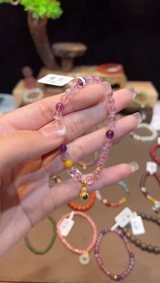 【闪购商品】水晶手链未镶嵌手饰@@