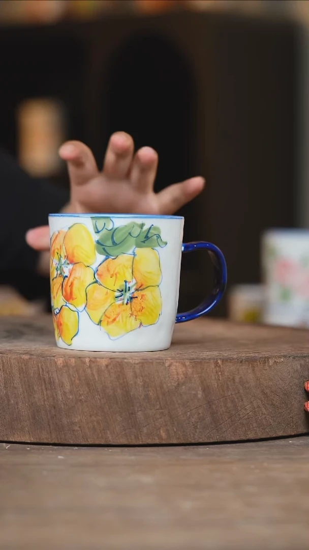 瓷片景德镇高温釉下彩（食品级）