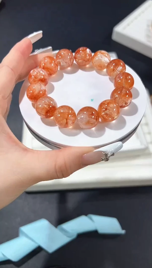 未镶嵌手串水晶41f多样性发其一【1条】默认微瑕15mm
