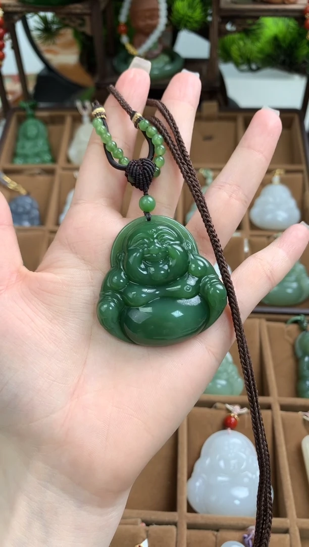 【闪购商品】和田玉颈饰未镶嵌吊坠45mm