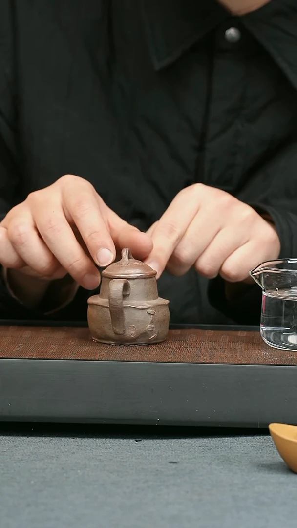 【闪购商品】紫砂茶壶五堂 手捏-长乐