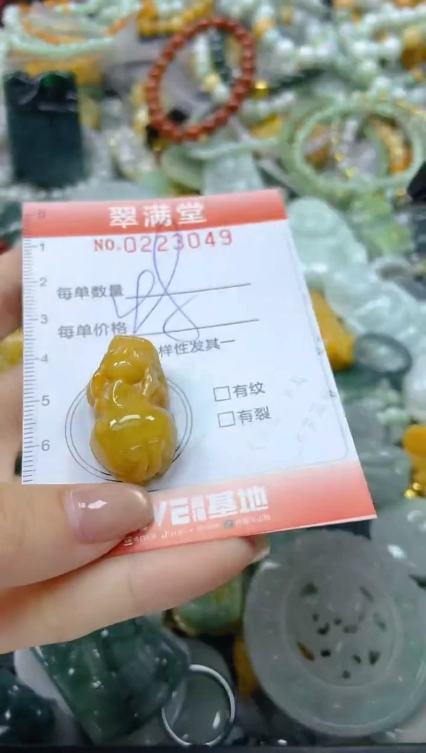 颈饰未镶嵌翡翠闪购0223049