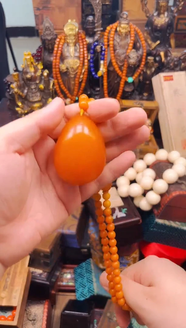 未镶嵌颈饰蜜蜡安哥精品精选链接bg500