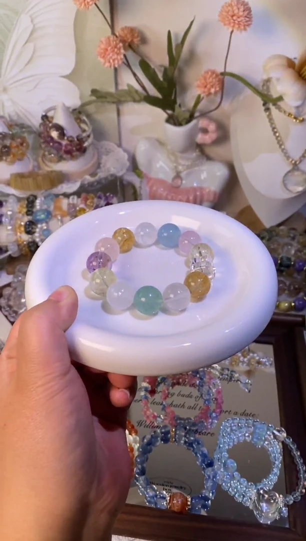 未镶嵌手链水晶多宝设计款01