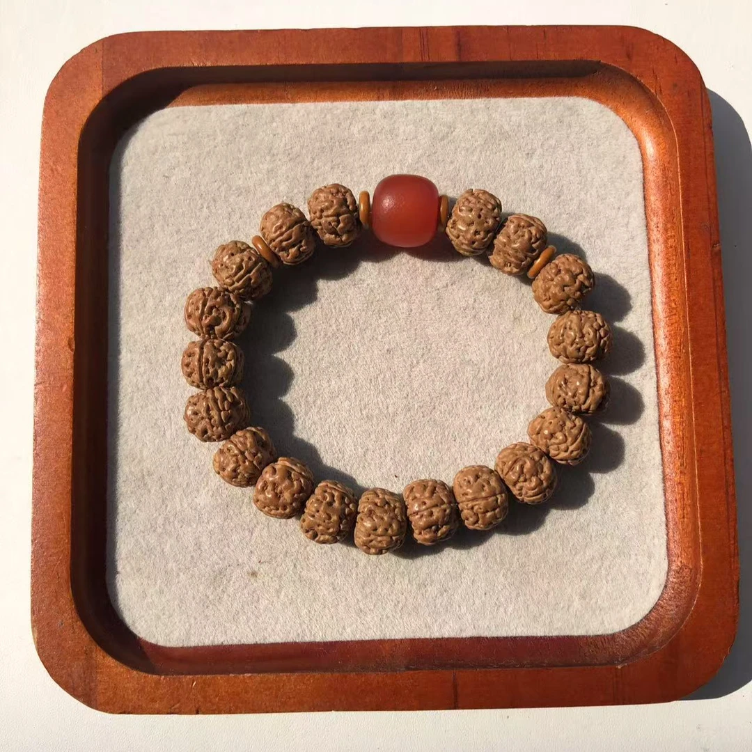 印尼老树王小金刚菩提手串单圈男女文玩上色快