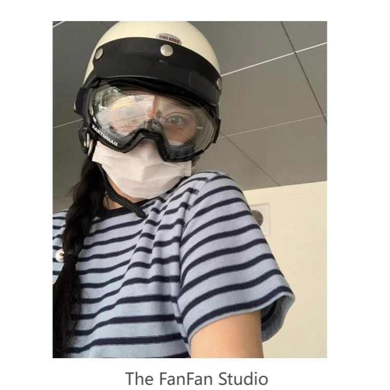 "经典蓝"条纹短袖