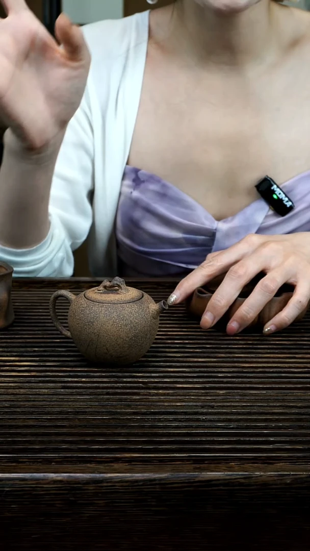 静悟斋  黄泥段苹果圆满壶90cc