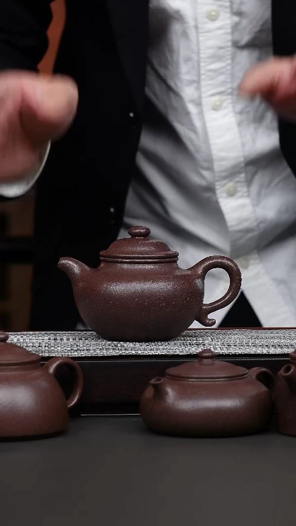 茶壶紫砂桃花泥大亨莲子