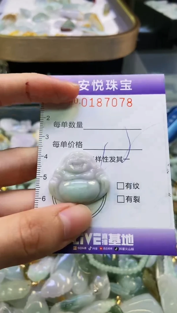 翡翠未镶嵌颈饰闪购0187078