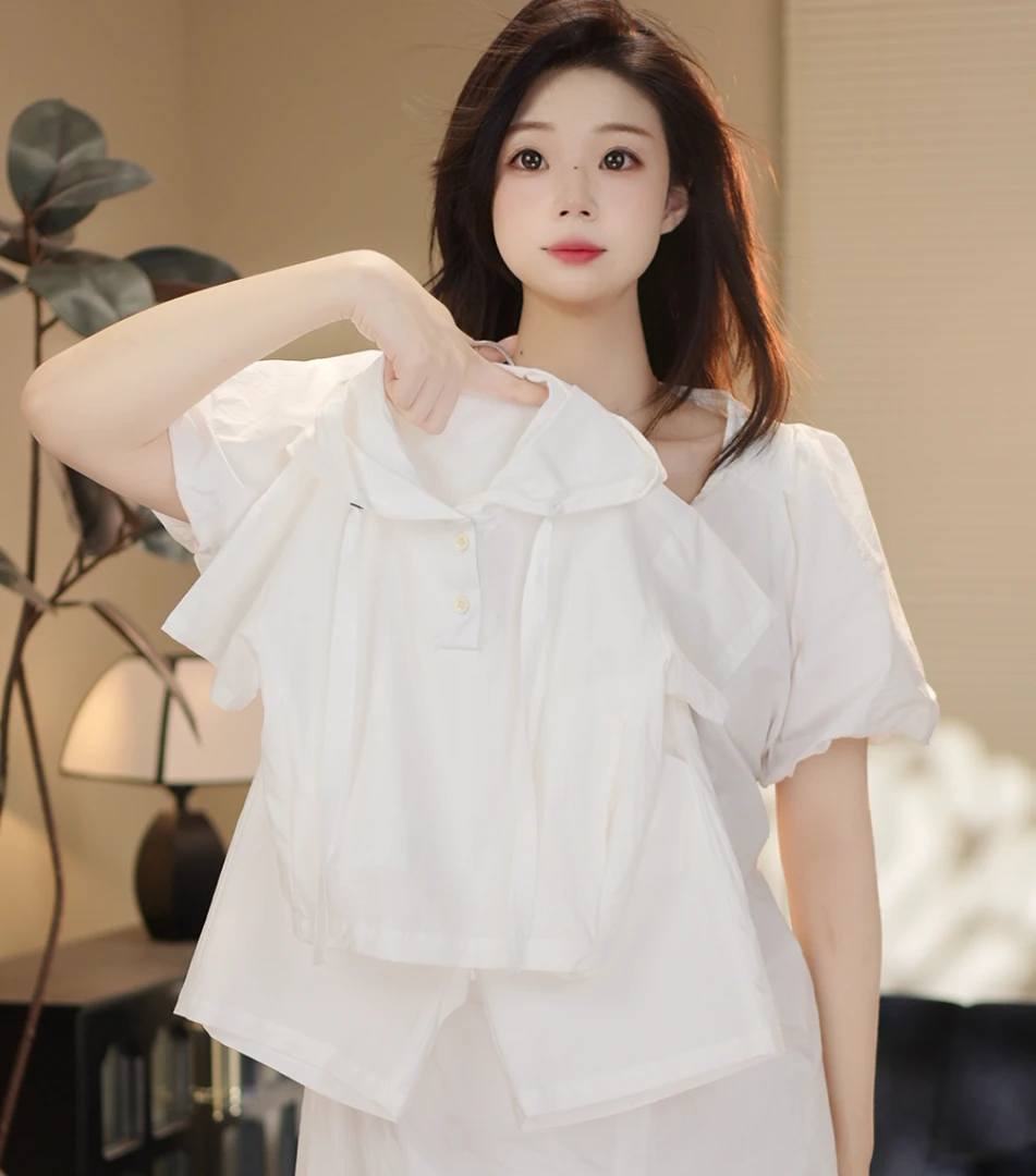 【心之所向】2025童装夏韩流时尚原创设计男女童儿童套装60016