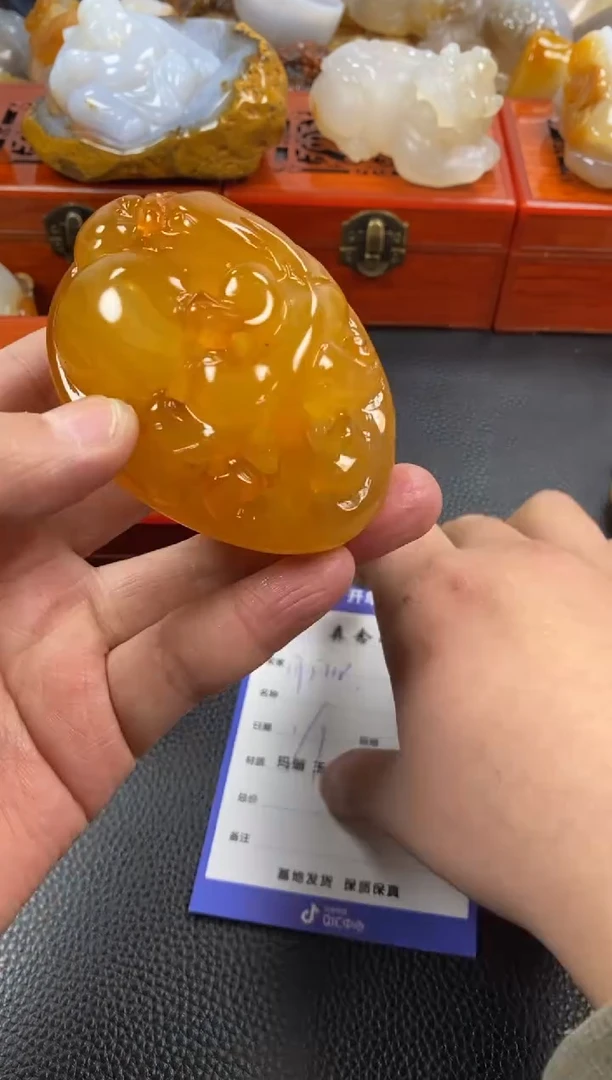 【闪购商品】玛瑙/玉髓手把未镶嵌1