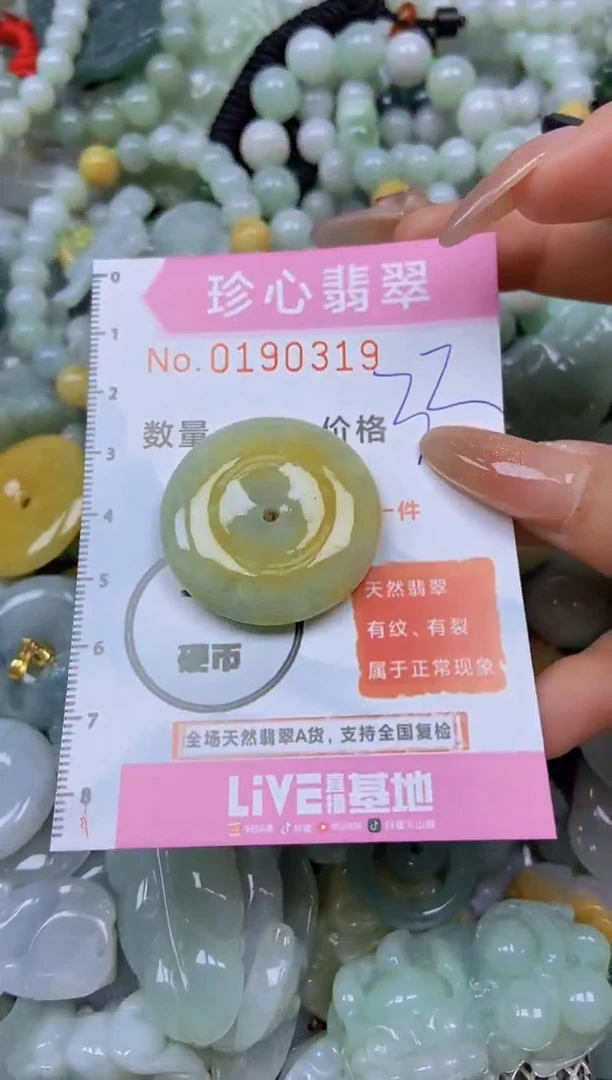 翡翠未镶嵌颈饰闪购链接0190319