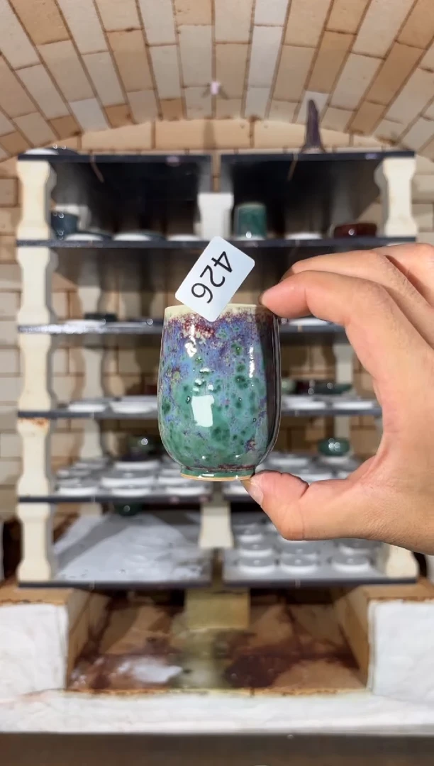 杯精品窑变钧瓷茶器