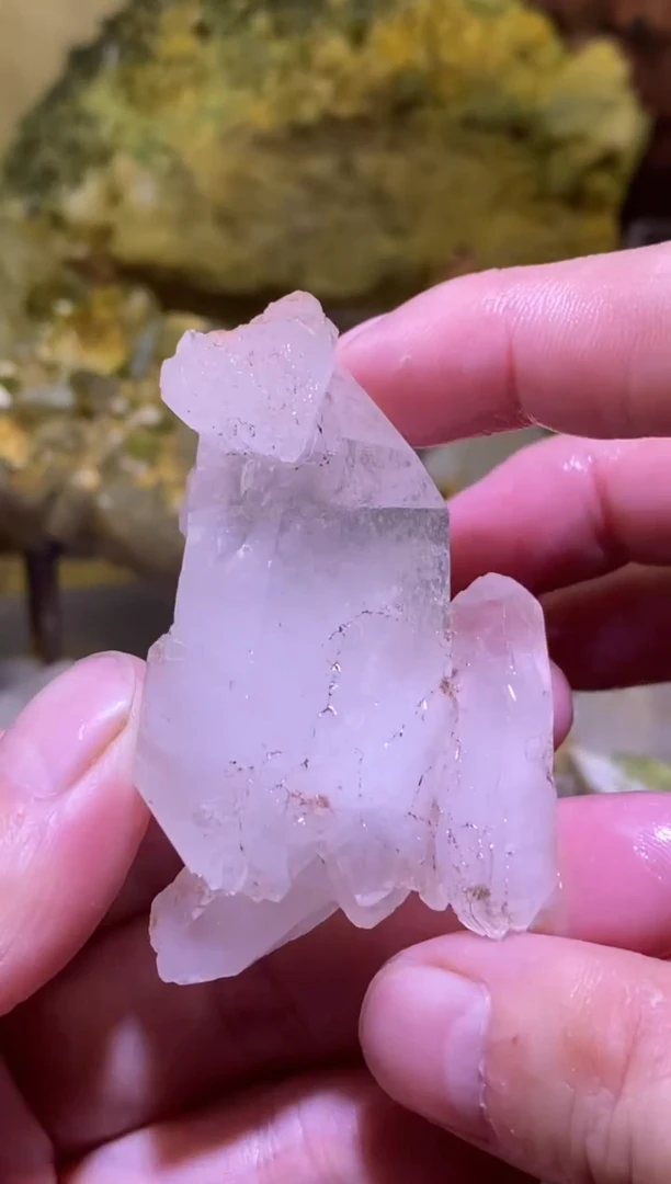 未镶嵌珠宝半成品水晶34号四川超七花园水晶