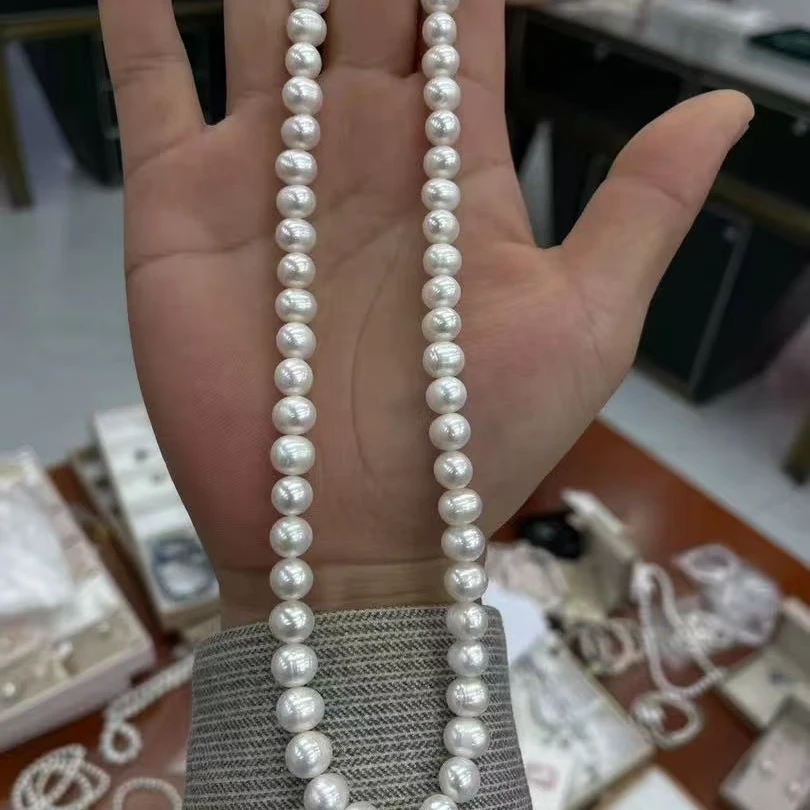 921天然珍珠项链