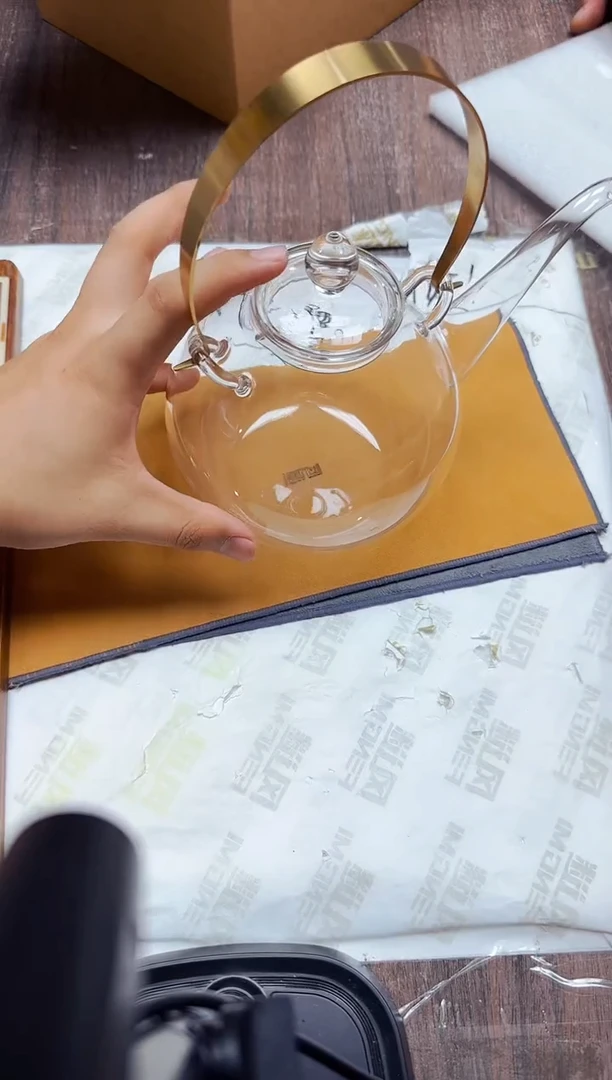 风谜·纯铜提梁煮茶壶