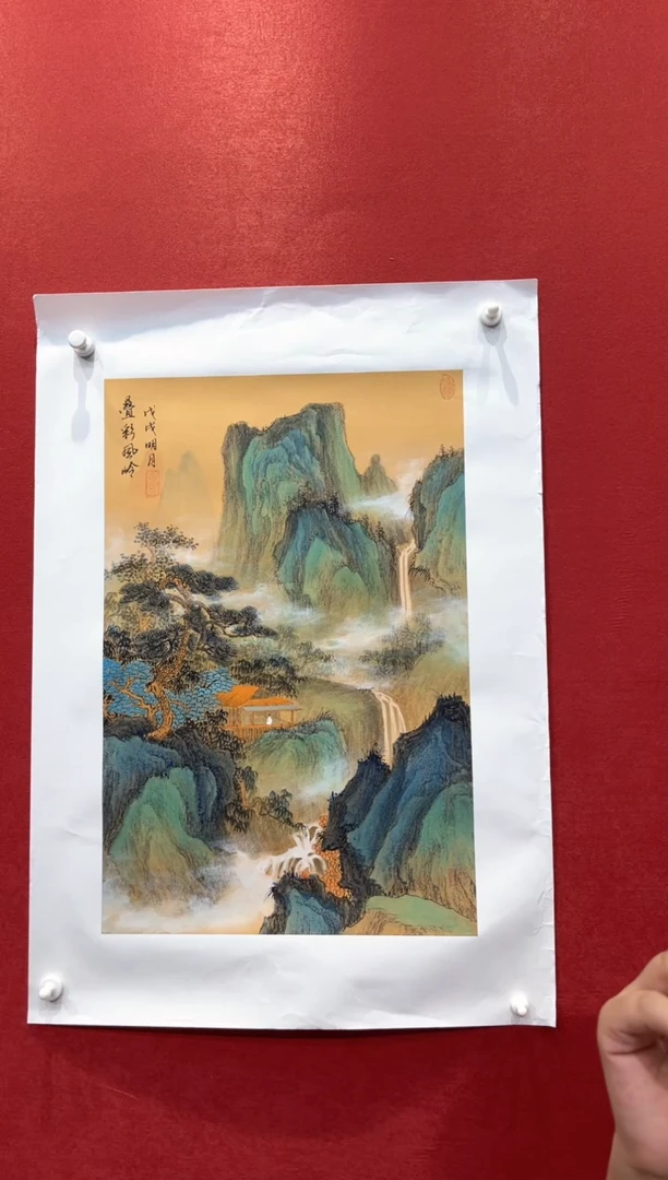 国画张印伟老师现场创作  55