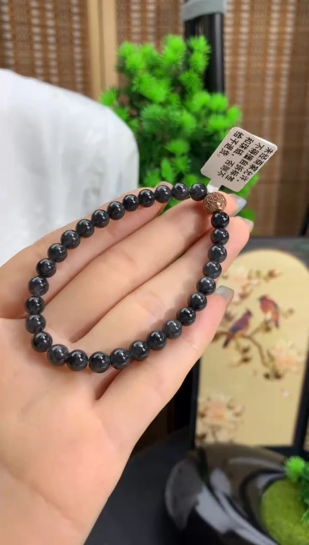 【闪购商品】翡翠手链未镶嵌卡6mm