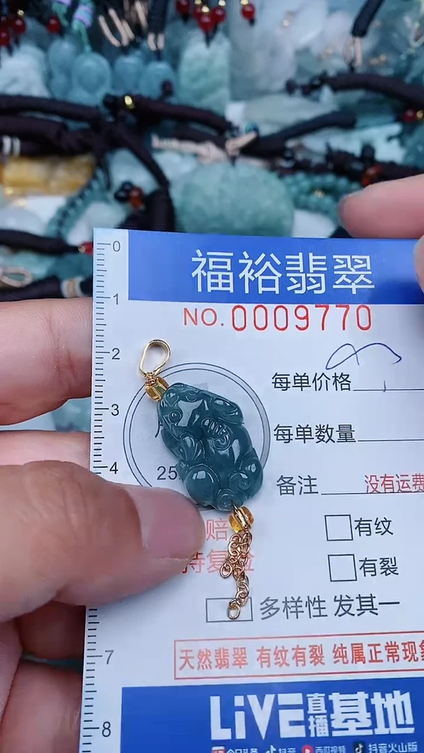 【闪购商品】翡翠颈饰未镶嵌...0009770