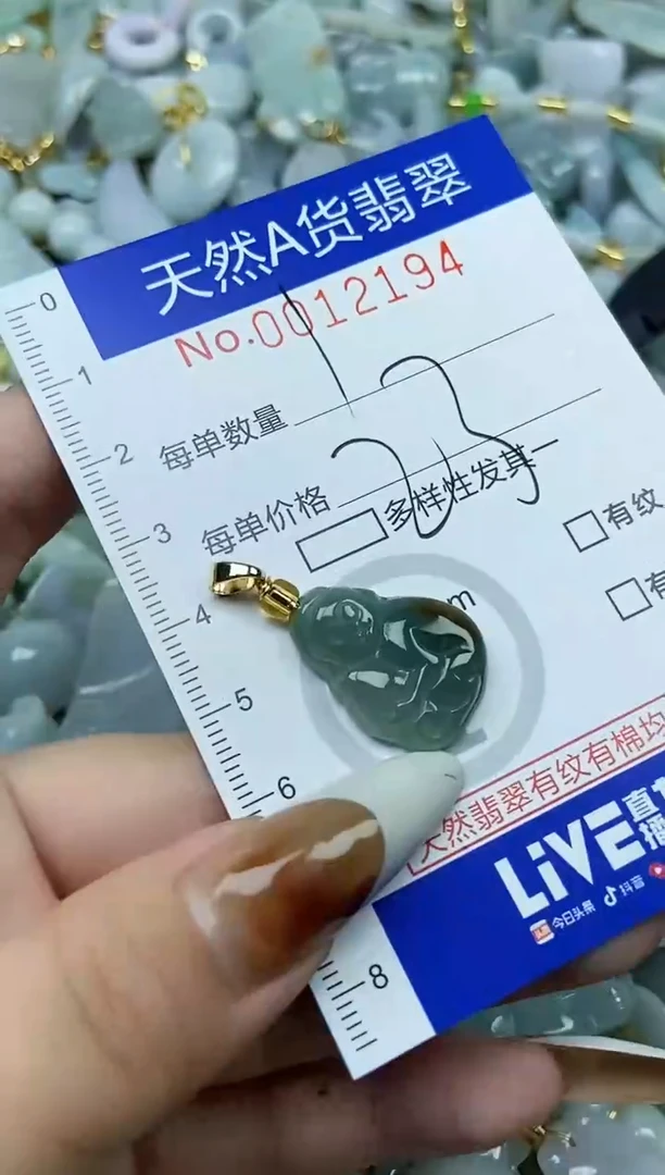 【闪购商品】翡翠颈饰未镶嵌天然A货翡翠