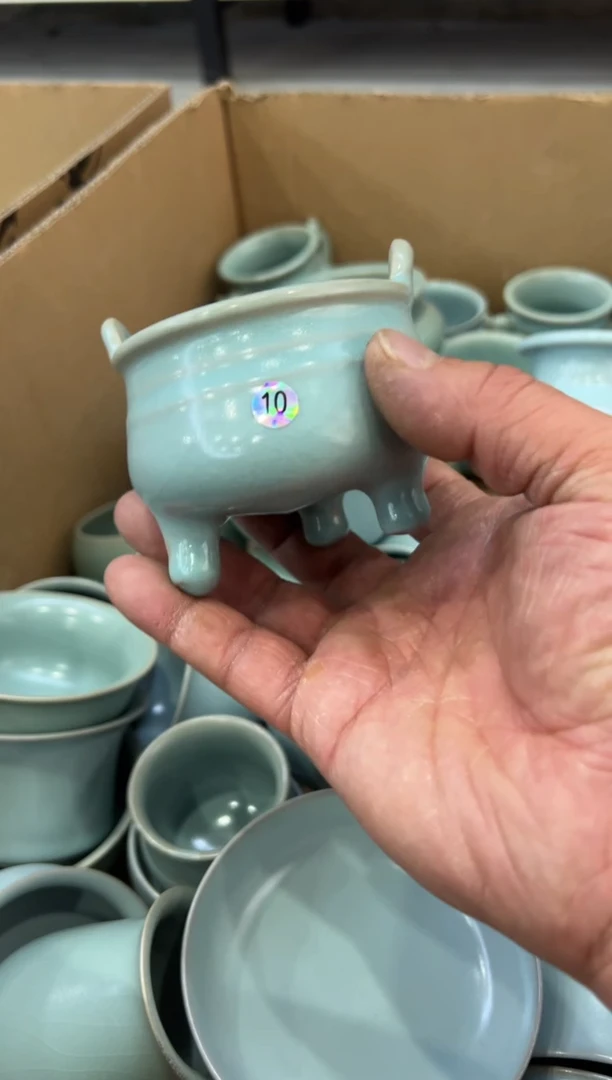 【闪购商品】杯双耳香炉大瑕哈哈10