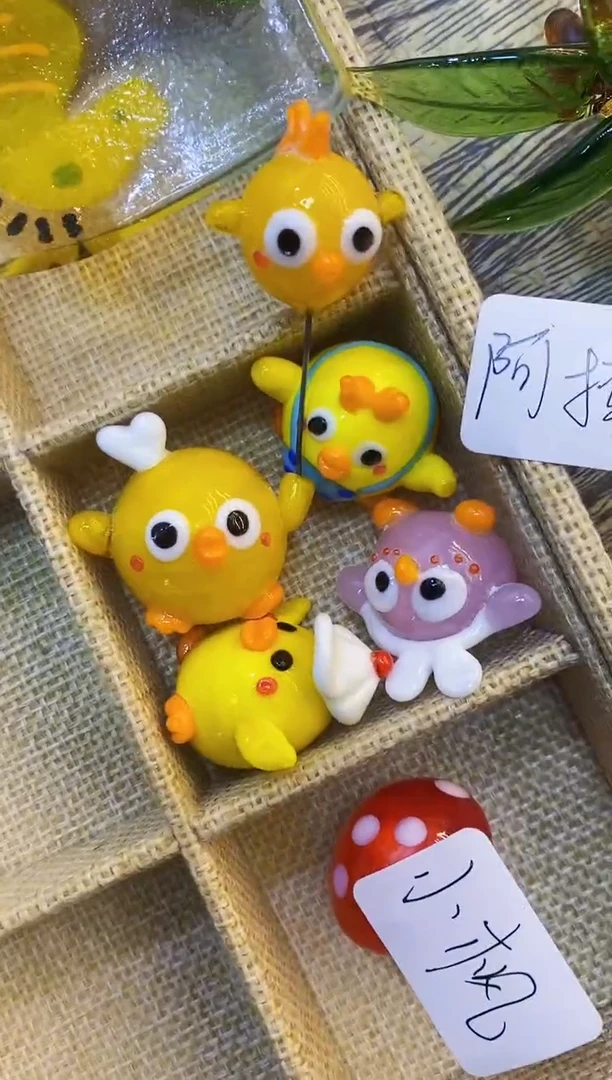 【闪购商品】琉璃手工艺品4只鸡