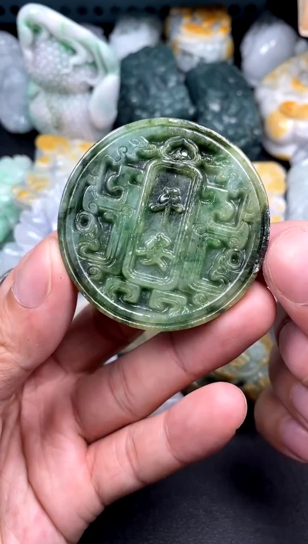 吊坠(不含链)未镶嵌翡翠1