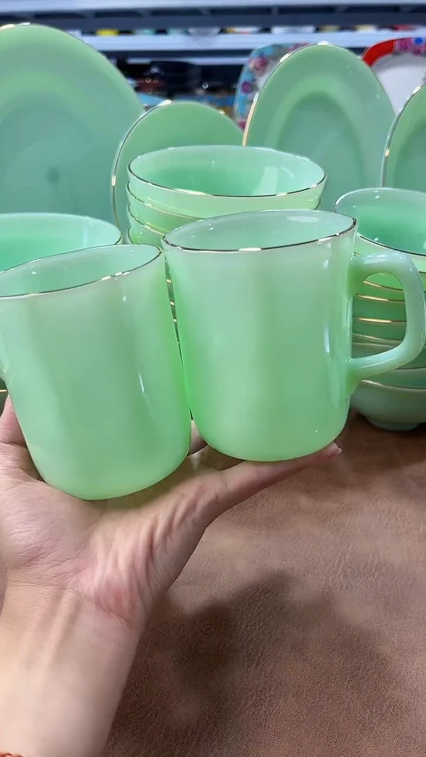 玉瓷350cc玉瓷茶杯水杯2只景德镇