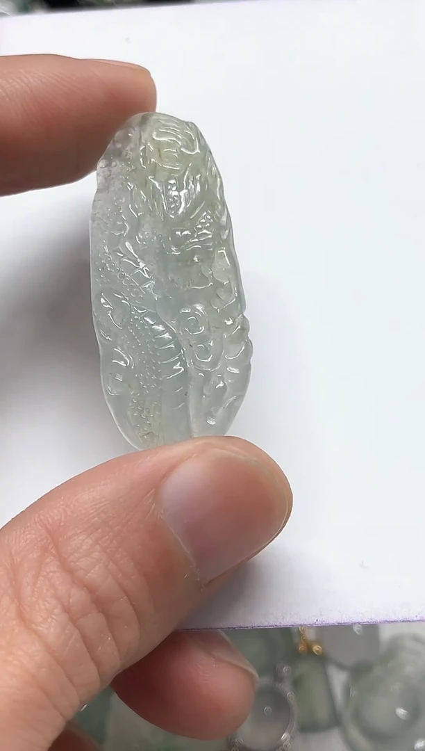 【闪购商品】翡翠颈饰未镶嵌天然缅甸A货翡翠吊坠