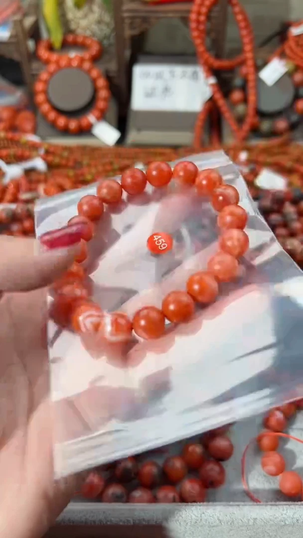 【闪购商品】南红玛瑙手串未镶嵌11